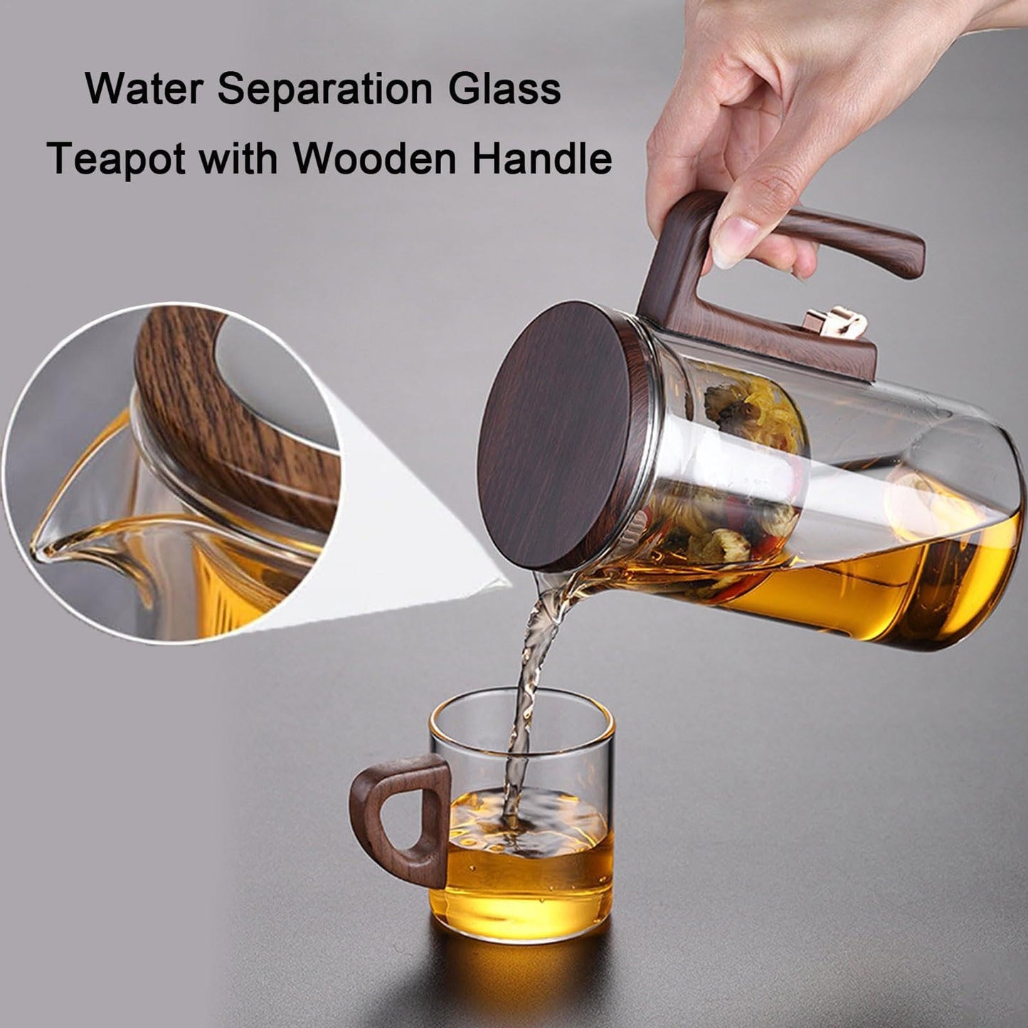Magic Glass Teapot with Infuser